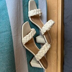 Sincerely Jules Braided Heel Sandals
